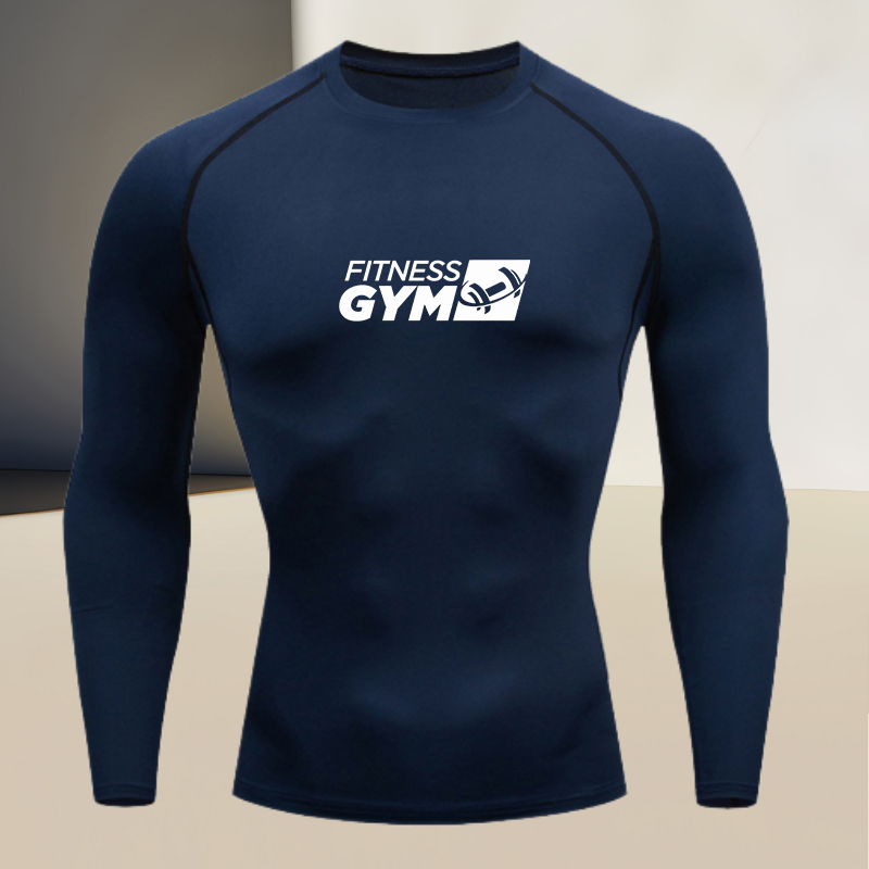Base Layer Top - Męska koszulka kompresyjna z długim rękawem