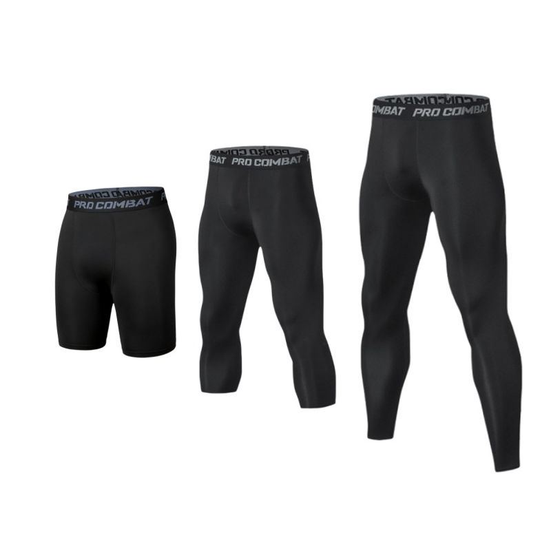 Compression Shorts Athletes - Nowe męskie spodnie kompresyjne, modelujące sylwetkę,