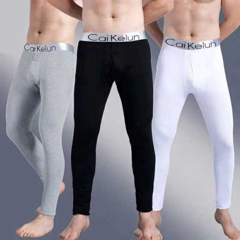 Compression Long Pant - Męskie spodnie termoaktywne zimowe, ocieplane grubym