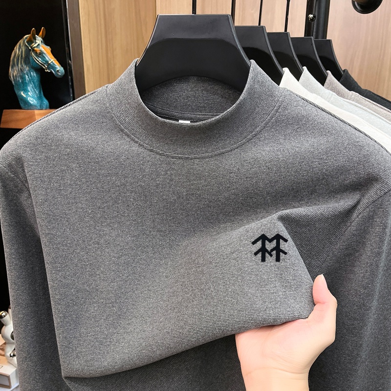 Base Layer Top - Męska koszulka z nadrukiem na jesień