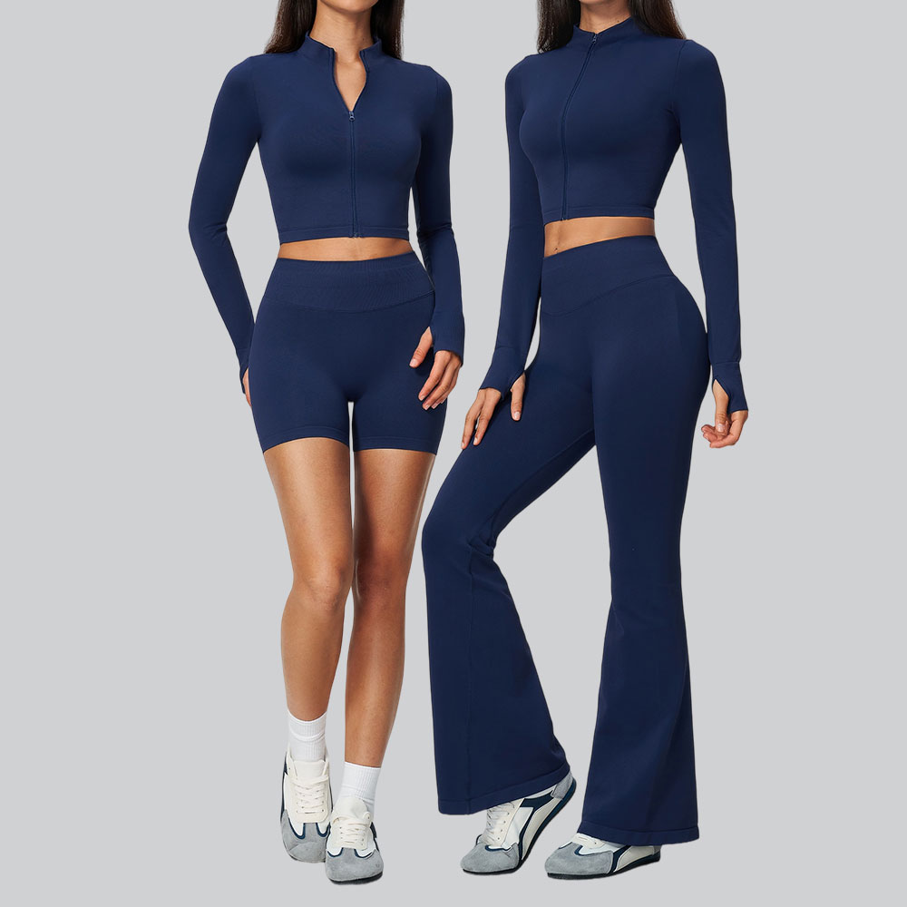 Damski bezszwowy zestaw do jog – Compression Long Pant recenzja i cena