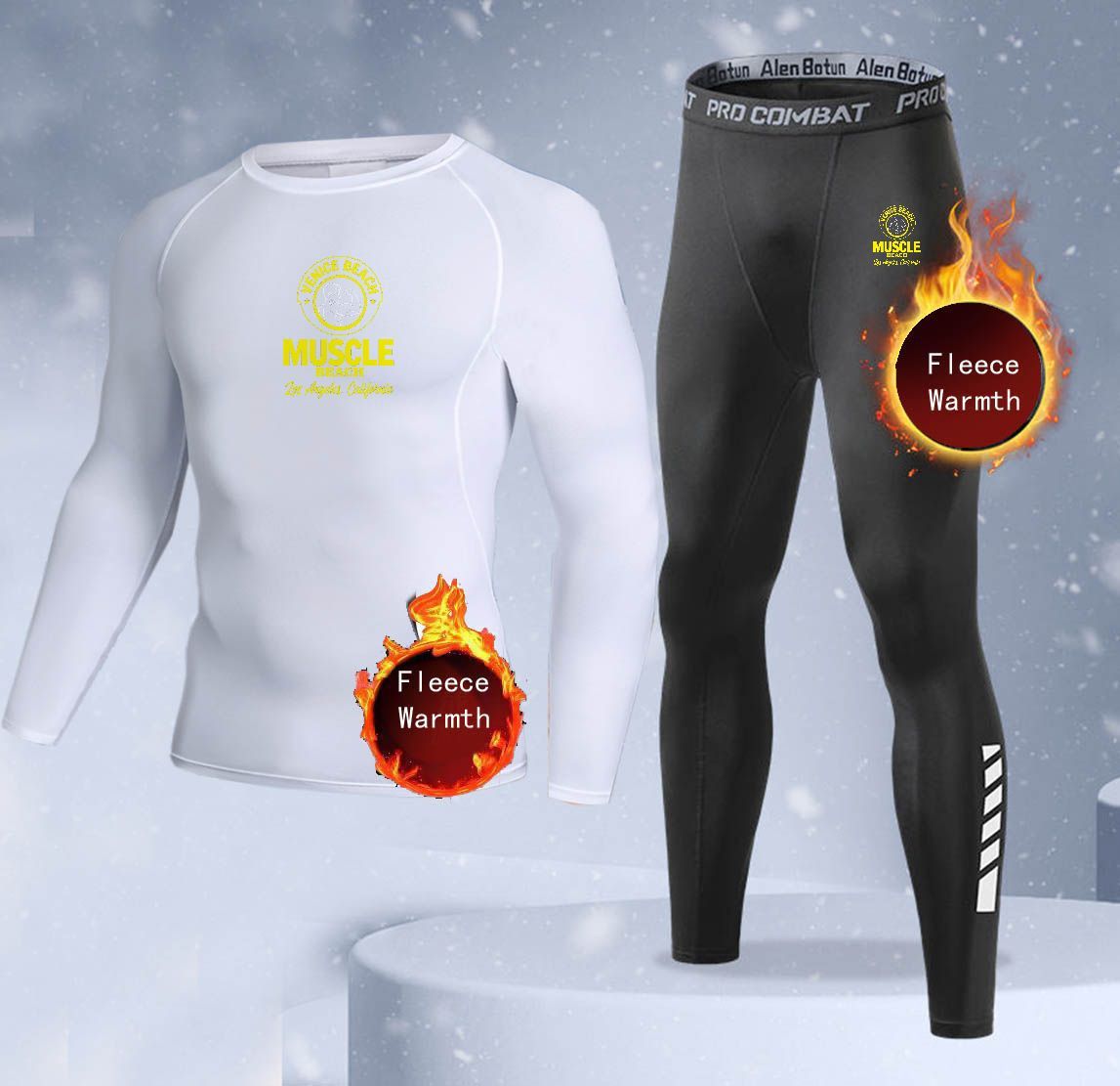 Nowy 2-częściowy zimowy ciepły – Thermal Long John recenzja i cena
