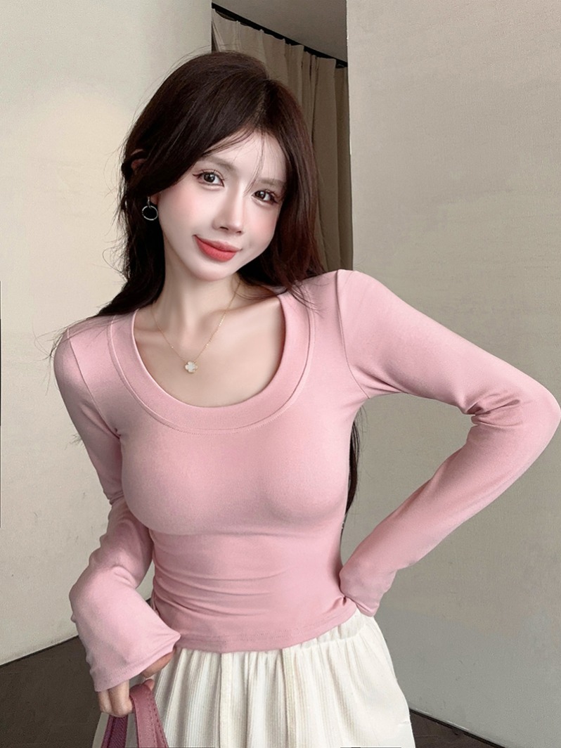 Koreański styl, jednolity kolo – T Shirt Tight Fit recenzja i cena
