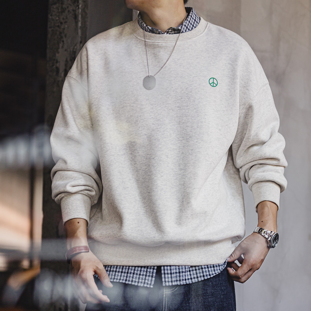 Maden Casual Szara bluza z kap – Undershirt Crew Neck recenzja i cena