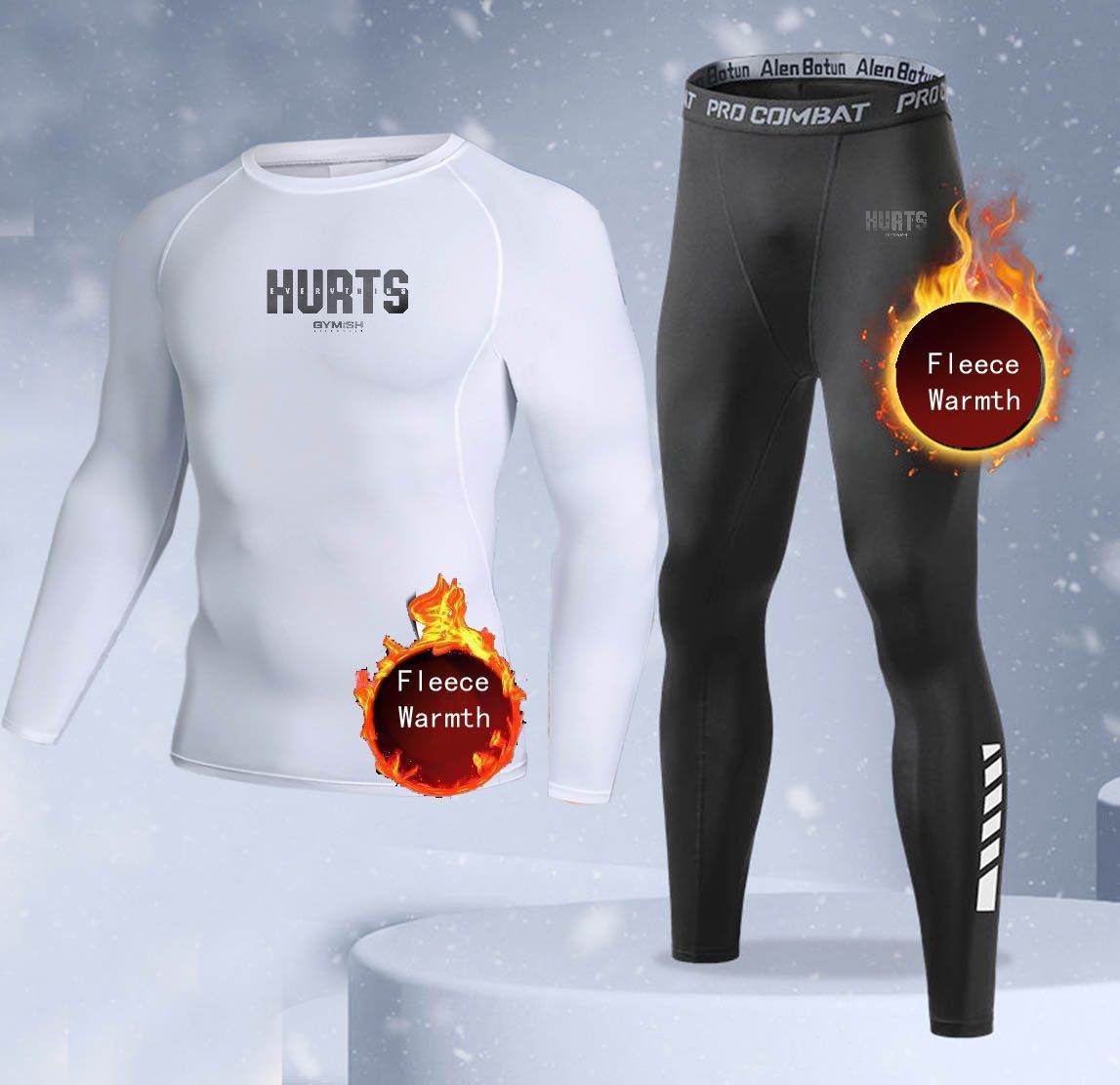 Nowy 2-częściowy zimowy ciepły – Thermal Long John recenzja i cena