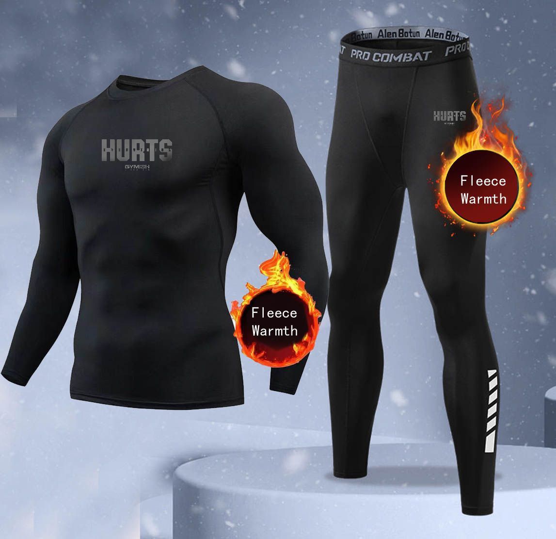 Nowy 2-częściowy zimowy ciepły – Thermal Long John recenzja i cena
