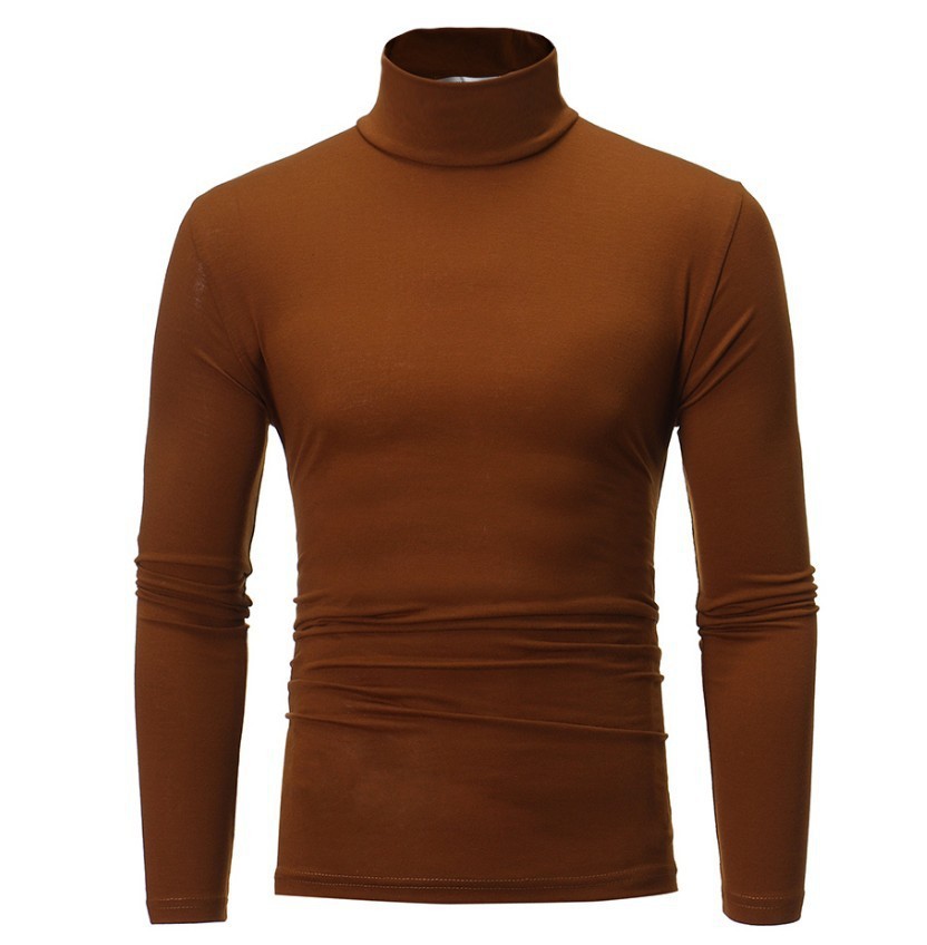 Męska koszulka z wysokim kołni – T Shirt Tight Fit recenzja i cena