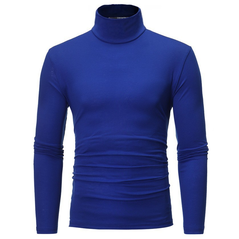 Męska koszulka z wysokim kołni – T Shirt Tight Fit recenzja i cena