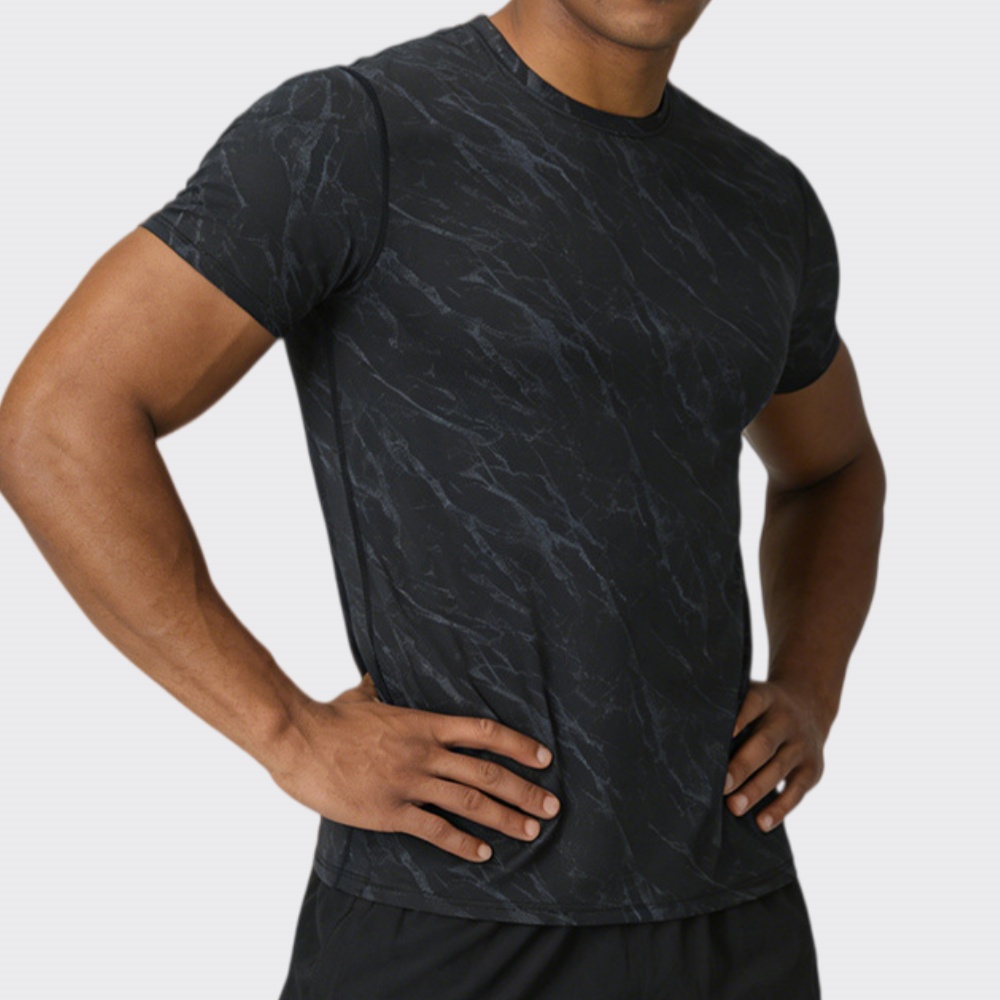 Letnia męska szybkoschnąca kos – T Shirt Tight Fit recenzja i cena