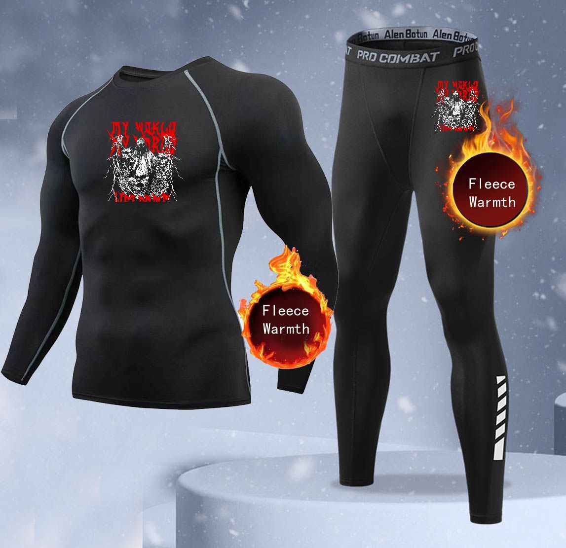 Nowy 2-częściowy zimowy ciepły – Thermal Long John recenzja i cena