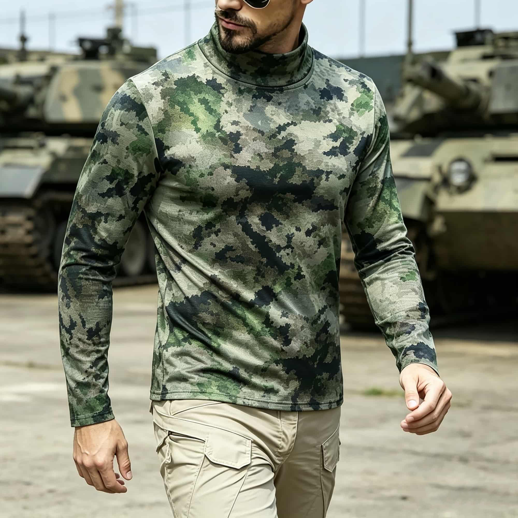 Męska koszulka taktyczna z kam – Base Layer Top recenzja i cena